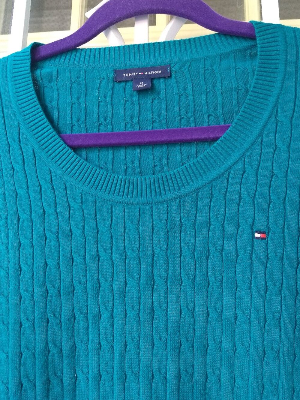 Tommy Hilfiger Classic Cable  Sweater Size M